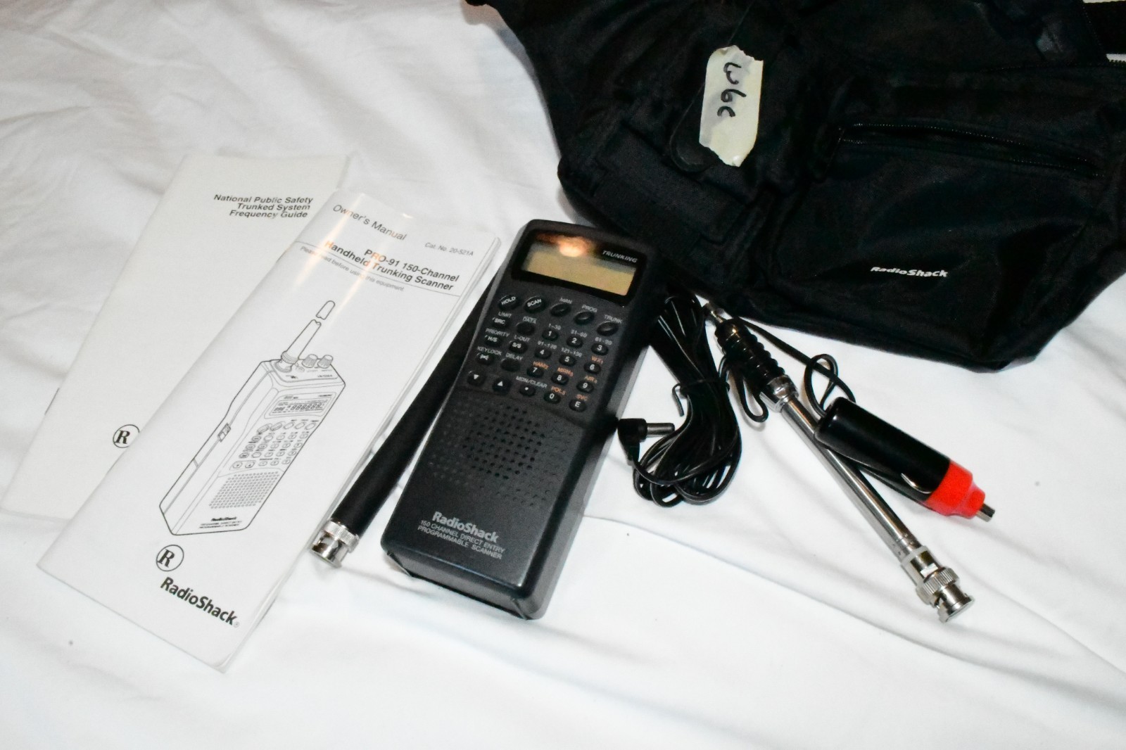 RadioShack PRO-91 150 Channel Programmable Trunking Scanner - USED-CLEAN... - $59.15