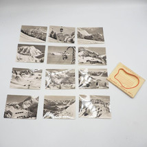 Set of 12 Souvenir Photographs Switzerland - £7.64 GBP