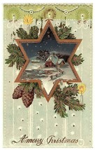 Vintage Postcard &#39;A Merry Christmas&quot; Embossed Postcard J.B &amp; Co from Germany - £11.64 GBP