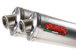 GPR Exhaust Kawasaki ZX10R 2006-2007 Inox oval DB Killer Double Bolt-on - £742.80 GBP