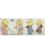  Precious Moments Boy and Girl Doll Panels Appliques 45 X 19 Inches  Spe... - £7.17 GBP