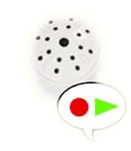 Teddy Mountain Voice Recorder Device Very with Play Back for Stuffed Ani... - $11.87
