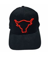 Vtg WWF The Rock Dwayne Hat SnapBack Know Your Roll Brahma Bull Final Bo... - $1,576.94 MXN