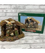 O Holy Night Nativity Stable Scene KMart Trim A Home w/Accessories Complete - £27.61 GBP