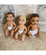 3 Doll house Happy Loving Family or Barbie Krissy Diaper Baby Skipper Ba... - £14.85 GBP