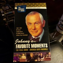 Johnny&#39;s favorite moments the final show Vhs - £4.90 GBP