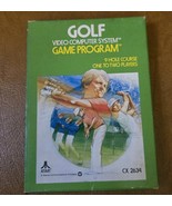 Golf ~ Atari 2600~ 1980 ~ CX2634 ~ Complete in Box ~ CIB ~ EUC - €16,95 EUR