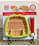 Sweet Creations-Ugly Sweater Cookie Cutter Stamp Roller Kit Grandma&#39;s Re... - $220.51 MXN