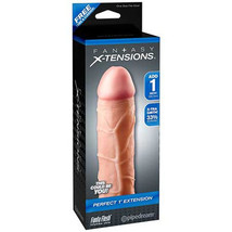 Pipedream Fantasy X-tensions Perfect 1 in. Extension Beige - £33.53 GBP