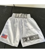 DEVIN  &quot; THE DREAM &quot; HANEY SIGNED BOXING TRUNKS BECKETT WITNESSED COA - $1,241.52 MXN