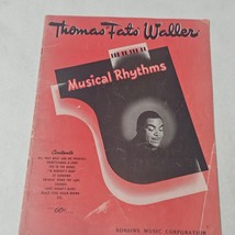 Thomas &quot;Fats&quot; Waller Musical Rhythms Songbook 1943 - $17.98