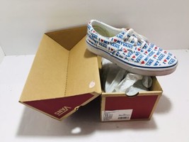 Vans Era (I Heart Vans) True White Blue VN0A38FRVP5 Men&#39;s Size 6 (Women&#39;... - £33.01 GBP