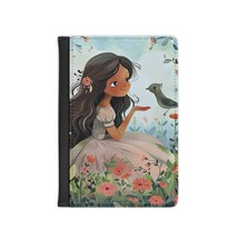 Passport Cover for Kids Fairy-Tale Princess Feeding a Bird | Passport Co... - $29.99