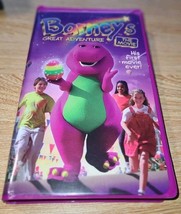 VHS Barney - Barneys Great Adventure: The Movie (VHS, 2002, Clamshell) - $279.50 MXN