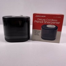 Archer Radio Shack Cordless Electric Pencil Sharpener Battery Powered Fo... - $24.74