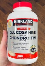 Kirkland Signature Advanced Glucosamine 1500mg Chondroitin 1200mg 280 Tabs - £24.51 GBP