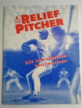 Relief Pitcher 1992 Video Arcade Game Service Repair Manual Instructions - £21.91 GBP
