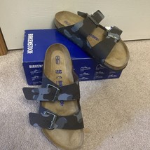 Birkenstock SIZE LADIES 9 Arizona BS Soft Footbed Birko-Flor Sandal Dese... - $95.78