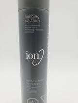 New Ion Finishing Solutions Hard To Hold Hair Spray 10 oz. Resists Humidity - $15.44