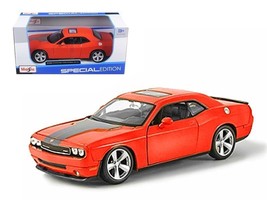 2008 Dodge Challenger SRT8 Orange 1/24 Diecast Model Car by Maisto - $36.86