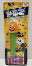Pez Pumpkin Trick or Treat Candy and Dispenser New Sealed Exp May 24 2027 - £6.79 GBP