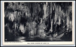 VIRGINIA Postcard - Caverns of Luray, Ball Room D14 - £2.32 GBP