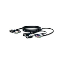 Belkin F1D9102-10 Cable Kit for New SOHO KVM (USB and PS/2,10ft)  - $27.00