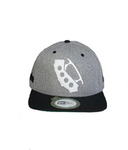 Rogue Status Cali State Brass Knuckles New Era Brand Snapback Cap / Color: GREY/ - £15.78 GBP