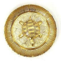 Handmade Vastu Feng-Shui Brass Tortoise Turtle Kachua Decor Gift Items for Home - £31.30 GBP