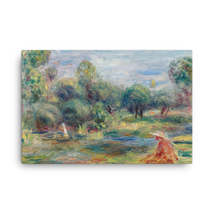 Pierre Auguste Renoir Cagnes Landscape 1907-08 02 Canvas Print - £78.85 GBP+