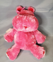 Hallmark Lola the Talking Hippo Hippopotamus Pink Plush Talking Toy See ... - $16.78
