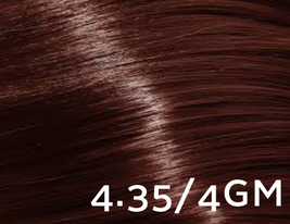 Colours By Gina - 4.35/4GM Golden Mahogany Brown, 3 Oz.