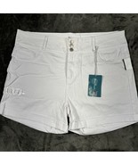 Blue Pearl Shorts Women Size 24 White - $373.18 MXN