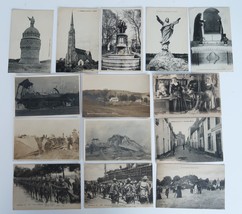Vtg &amp; Antique Postcard Lot (12) Great Subject Ephemera Military War Phot... - £15.70 GBP