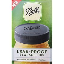 Ball Mason Jar Lids - Regular Mouth (Mason Jar Caps) - Leak Proof - £13.58 GBP