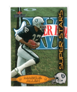 2002 Fleer Throwbacks: Super Stars Marcus Allen #3SS LA Oakland Raiders ... - $2.64 CAD