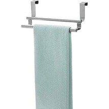 iDesign Forma Brushed Stainless Steel Over-the-Cabinet Double Towel Bar ... - €21,47 EUR