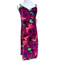 Anthropologie Shania Velvet Slip Floral Dress Sz Small New NWT - £42.60 GBP