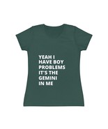 Yeah I Have Boy Problems It&#39;s the Gemini in Me Women&#39;s Iconic T-Shirt | ... - £10.01 GBP