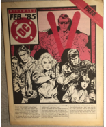 DC COMICS RELEASES #5 1985 VG+ - $272.68 MXN