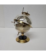 Sputnik Globe Hygrometer Thermometer Barometer Weather Station Vintage MCM - £88.80 GBP