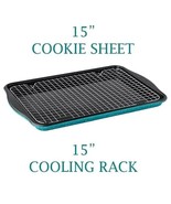 Pioneer Woman ~ Kitchen Bakeware ~ 15&quot; Cookie Sheet &amp; 15&quot; Cooling Rack ~... - $54.82 CAD