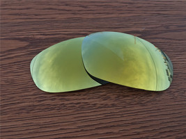 24K Gold polarized Replacement Lenses for Oakley Split Jacket - $14.85