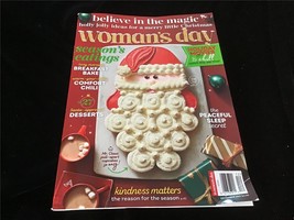 Woman&#39;s Day Magazine December 2021 Season&#39;s Eatings, Lazy Morning Breakfast Bake - £7.21 GBP