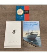 Holland America Line/June 14, 1966 Passenger List, Ship Dir. On Board We... - $24.68 CAD
