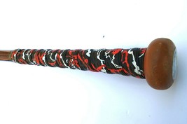 Baseball Bat Grip Tape Grip &amp; Rip Cushioned Softball 1.10mm Grip Tape (Black Mar - £8.66 GBP