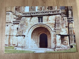 Vintage Postcard, Malmesbury Abbey, Malmesbury, England - £3.75 GBP
