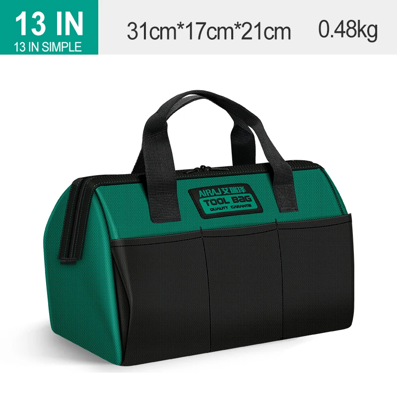 AIRAJ 2023 New Tool Bag with Reflective Strip 1680D Ox Cloth Electrician Bag Mul - £53.48 GBP