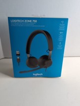 Brand New LOGITECH ZONE 750 Wired USB Headset with Advanced Noise-Canceling Mic! - $110.99