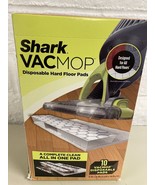 Shark Disposable Hard Floor VacMop Vacuum Mop Pad Refills 10 Count VMP10... - €11,95 EUR
